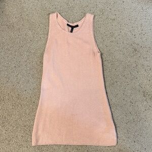 White House Black Market Blush Knit Top/Dress